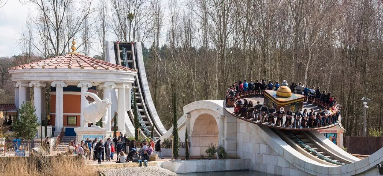 The Park Roller Coaster Attraction Show Parc Ast rix